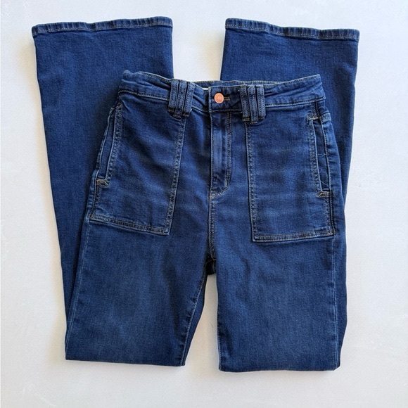 Anthropologie Denim - Pilcro The Icon Jeans Sz 28 Anthropologie High Rise Boot Leg Stretch Denim